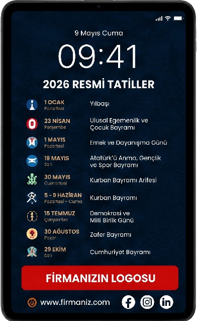 PROTAB Kilit Ekranı